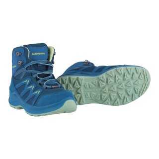 Lowa Wander-Travelschuhe Innox Pro MID GTX Junior (Synthetik/Textil, wasserdicht) türkis/mint Kleinkinder