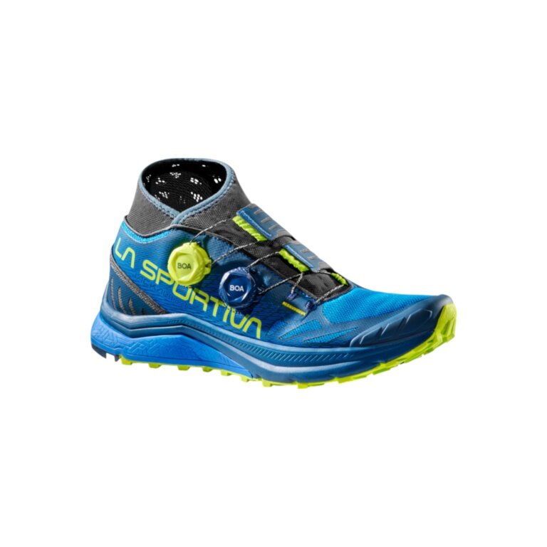 La Sportiva Trail-Laufschuhe Jackal II Boa blau/lime Herren
