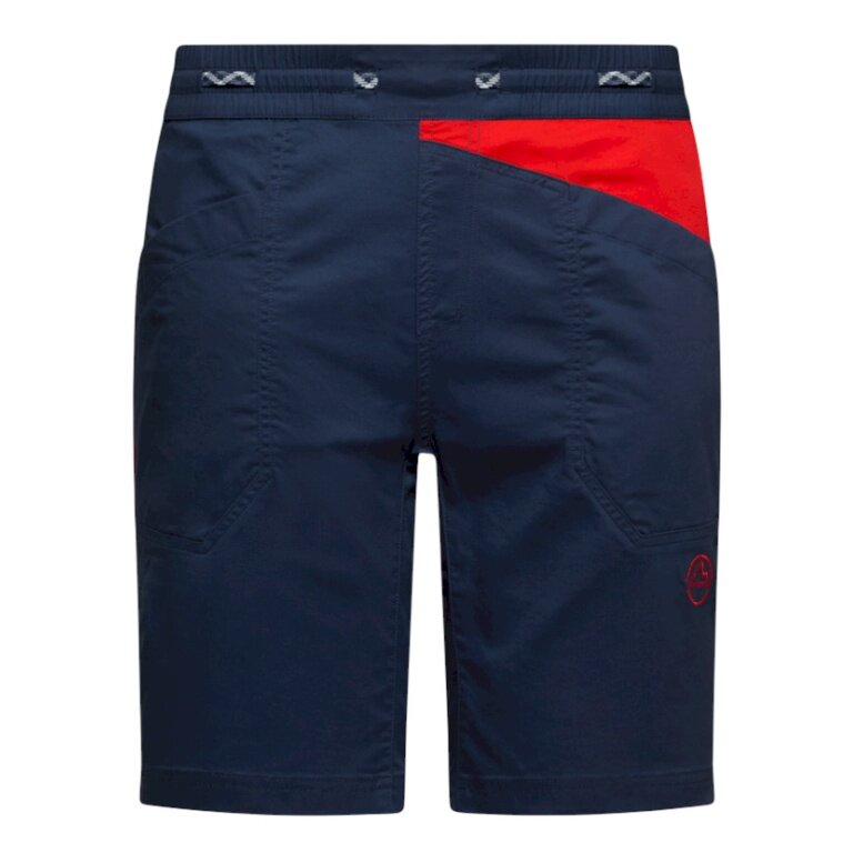 La Sportiva Kletter-Wanderhose Bolt Shorts (optimale Bewegungsfreiheit) kurz nachtblau/rot Herren