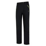 La Sportiva Wanderhose Monument Pant (elastischer Bund mit Kordelzug) lang schwarz/lime Herren