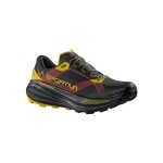 La Sportiva Trail-Laufschuhe Prodigio Max (für lange Strecken) schwarz/rot/gelb Herren