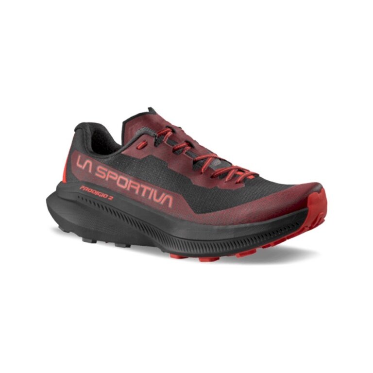 La Sportiva Trail-Laufschuhe Prodigio 2 schwarz/rot Herren