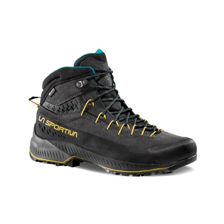 La Sportiva Wanderschuhe TX 4 Evo Mid GTX (Zustieg, wasserdicht, halbhoch) carbongrau/bamboo Herren