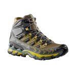 La Sportiva Wanderschuhe Ultra Raptor II Mid GTX (Fast-Hiking, wasserdicht) charcoalgrau/aloe Damen