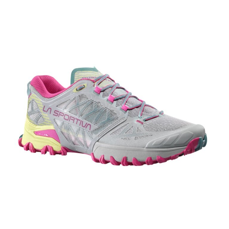 La Sportiva Trail-Laufschuhe Bushido III grau/violett/gelb Damen
