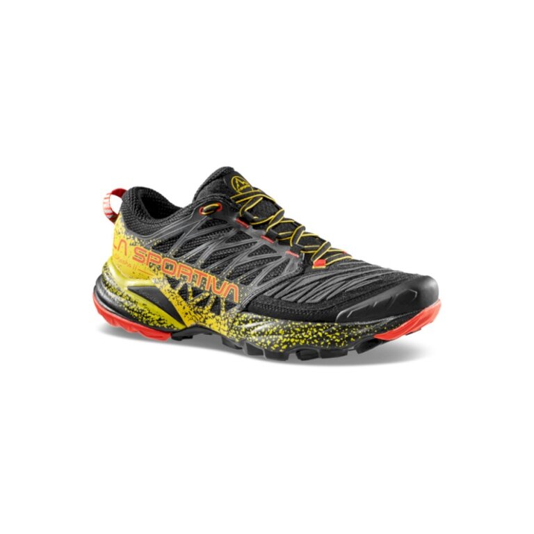 La Sportiva Trail-Laufschuhe Akasha II schwarz/gelb Herren