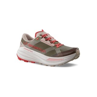 La Sportiva Trail-Laufschuhe Prodigio Max (für lange Strecken) dunkelgrün/rot Herren