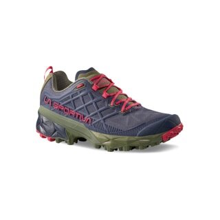 La Sportiva Trail-Laufschuhe Akyra II nachtblau/grün Damen