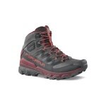 La Sportiva Trekking-Wanderschuhe Ultra Raptor 3 Mid GTX (wasserdicht) carbongrau/rot Herren