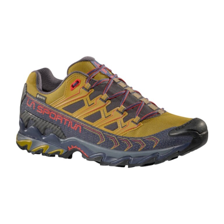 La Sportiva Trail-Laufschuhe Ultra Raptor II GTX (wasserdicht) savannagelb/nachtblau Herren