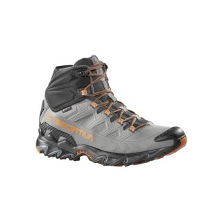 La Sportiva Wanderschuhe Ultra Raptor II Mid Leather GTX (Fast-Hiking, Nubukleder, wasserdicht) grau Herren
