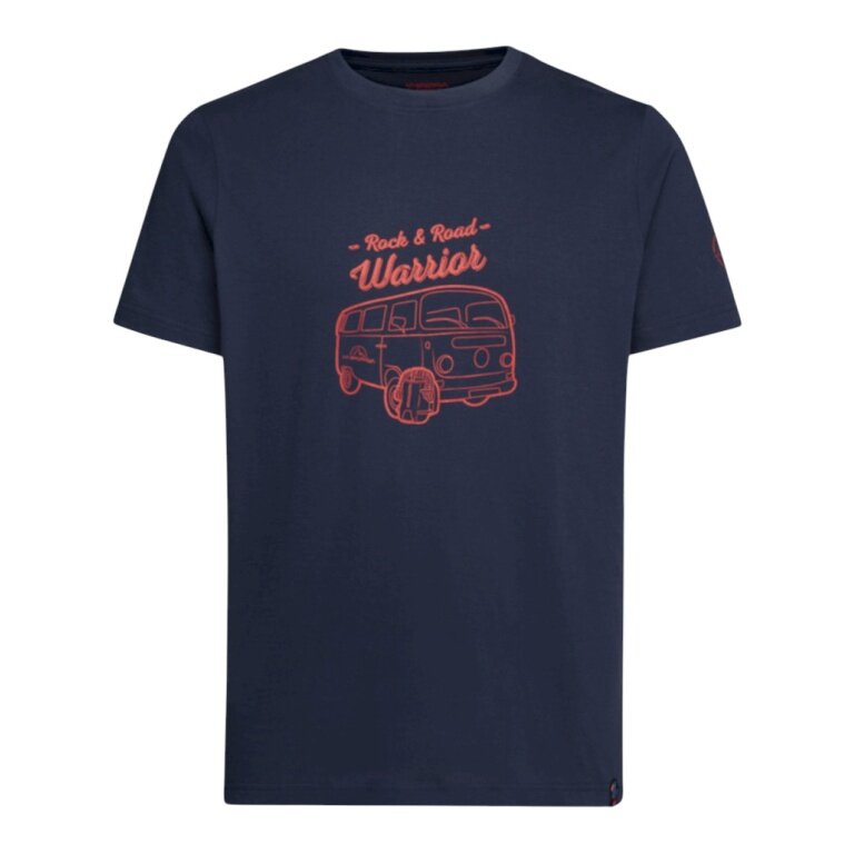 La Sportiva Wander-/Freizeit Tshirt Van (Baumwolle) dunkelblau Herren