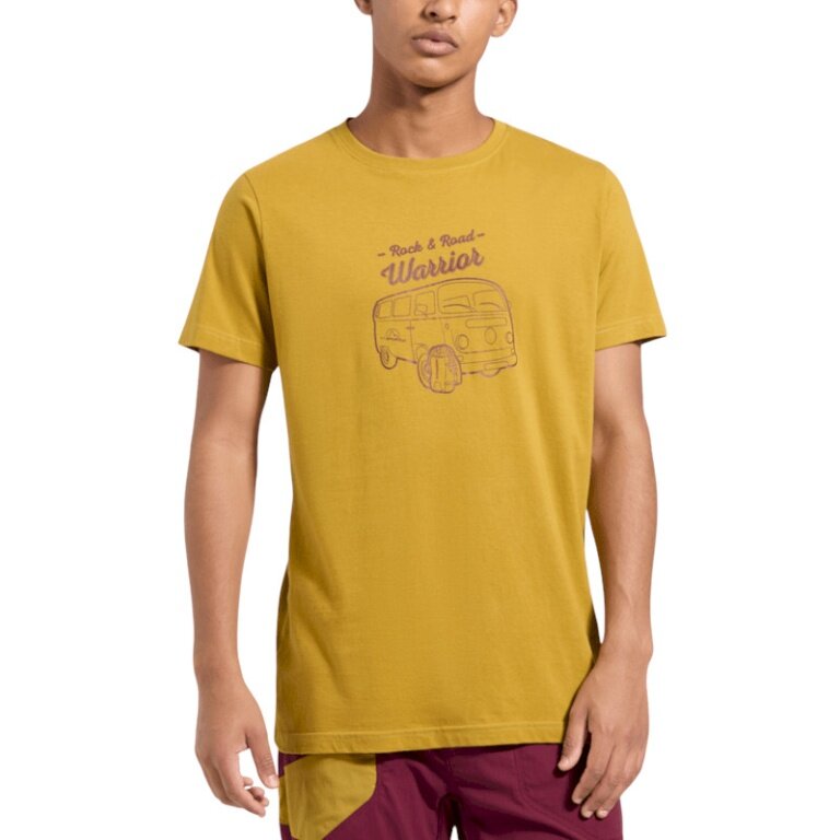 La Sportiva Wander-/Freizeit Tshirt Van (Baumwolle) savanagelb Herren