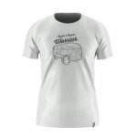 La Sportiva Wander-/Freizeit Tshirt Van (Baumwolle) weiss Herren