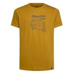La Sportiva Wander-/Freizeit Tshirt Ape - Mountain Living - (Baumwolle) savanagelb Herren