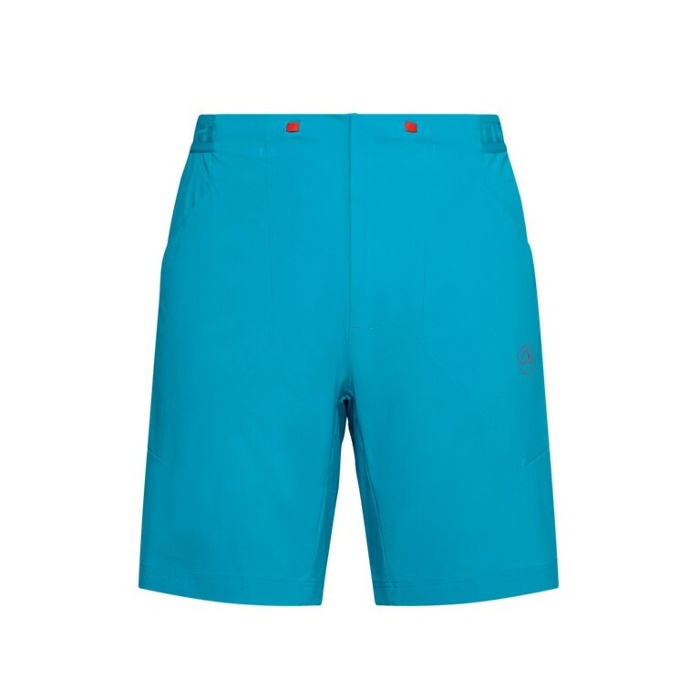 La Sportiva Wanderhose Guard Short (elastischer Bund mit Kordelzug) kurz tropicblau Herren