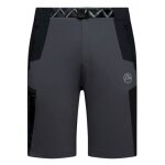 La Sportiva Wanderhose West Crest Shorts (leicht, optimale Bewegungsfreiheit) kurz grau/schwarz Herren