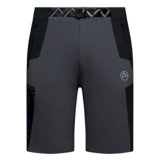 La Sportiva Wanderhose West Crest Shorts (leicht, optimale Bewegungsfreiheit) kurz grau/schwarz Herren