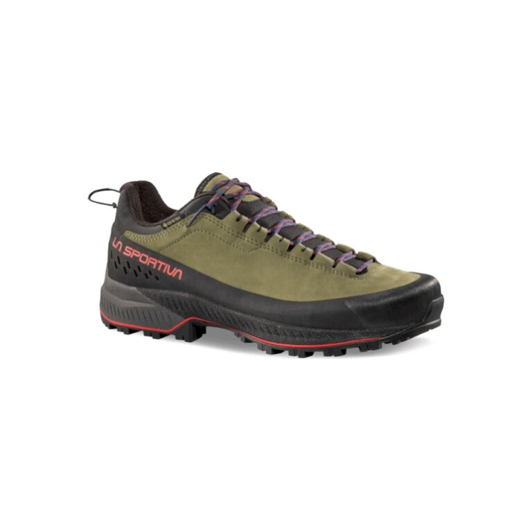 La Sportiva Wanderschuhe TX5 Evo GTX (Zustieg, Nubukleder, wasserdicht) dunkelgrün Herren