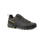 La Sportiva Wanderschuhe TX5 Evo GTX (Zustieg, Nubukleder, wasserdicht) carbongrau/gelb Herren