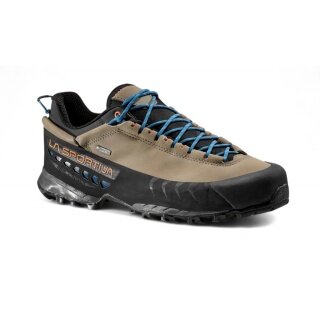La Sportiva Wanderschuhe TX 5 Low GTX (Nubuckleder, Zustieg, wasserdicht) claybraun/schwarz Herren