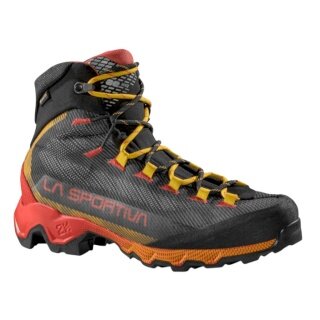 La Sportiva Wanderschuhe Aequilibrium Hike GTX (wasserdicht) carbongrau/gelb Herren
