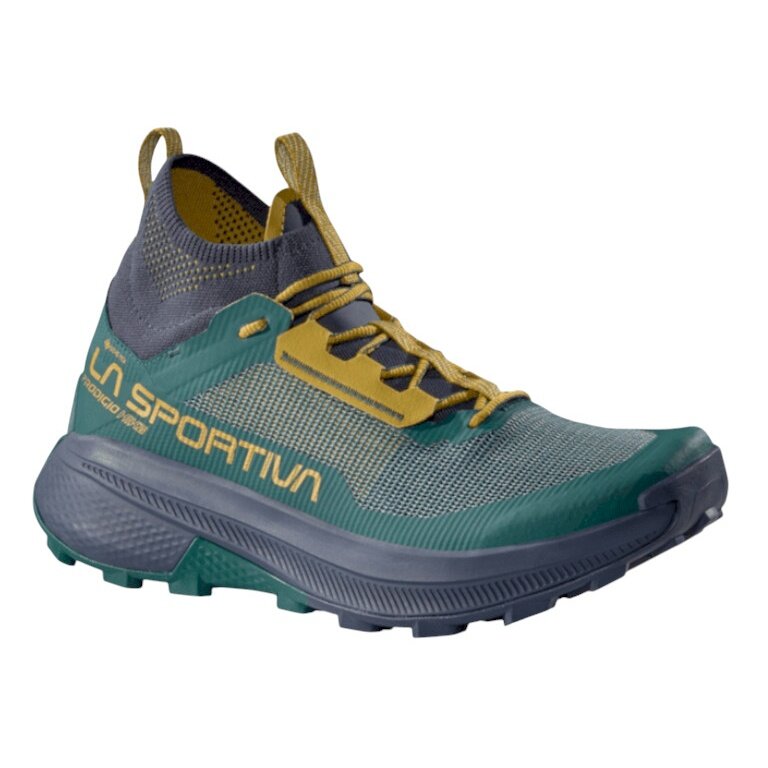 La Sportiva Wanderschuhe Prodigio Hike GTX (Fast-Hiking, wasserdicht) blau/grün Herren