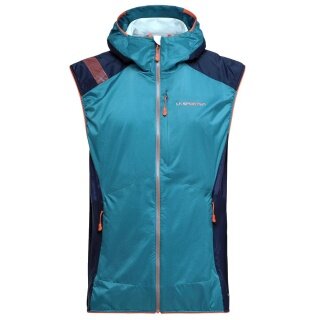 La Sportiva Wander-Weste Across Lite Vest (Isolationsweste, leicht, winddicht) hurricaneblau/deepblau Herren