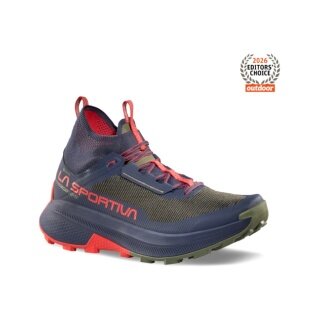 La Sportiva Wanderschuhe Prodigio Hike GTX (Fast-Hiking, wasserdicht) grün/blau/rot Herren