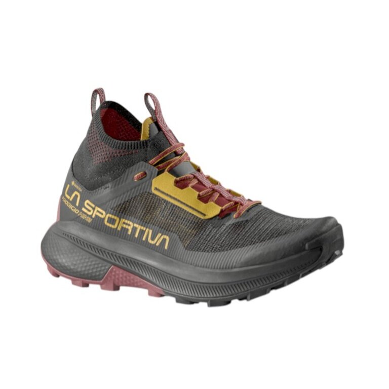 La Sportiva Wanderschuhe Prodigio Hike GTX (Fast-Hiking, wasserdicht) schwarz/savanagelb Herren