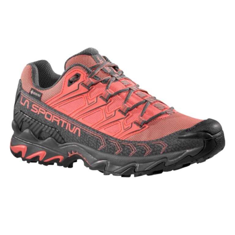 La Sportiva Trail-Laufschuhe Ultra Raptor II GTX (wasserdicht) pink/carbongrau Damen