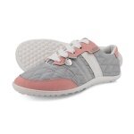 Leguano Barfussschuhe Sneaker Nightstep (flexible Sohle, pures Barfußgefühl) rosa/grau