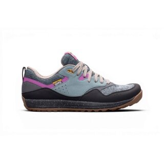 Lems Minimal-Wanderschuhe Trail Blazer (Zero Drop, breite Zehenbox ) grau/blau/violett