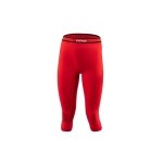 Lenz Funktionsunterwäsche 3/4 Hose Merino 6.0 rot Damen