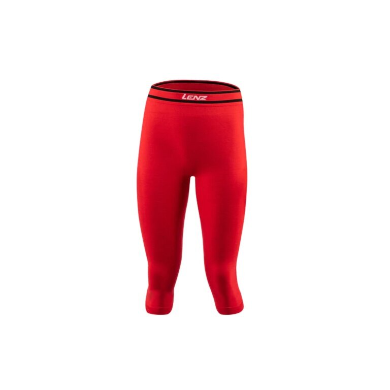 Lenz Funktionsunterwäsche 3/4 Hose Merino 6.0 rot Damen