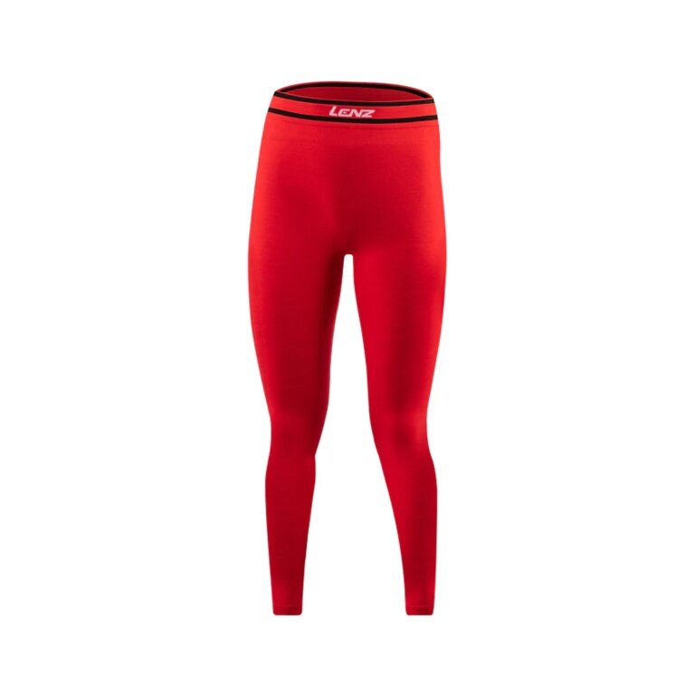 Lenz Funktionsunterwäsche Hose lang Merino 6.0 rot Damen