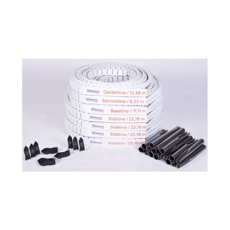 Tourna Tennis Linien Set für Sandplatz