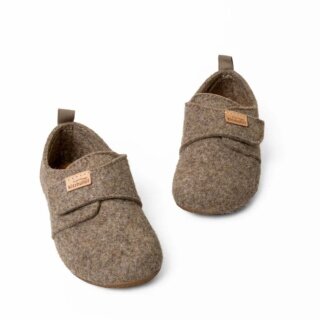 Living Kitzbühel Hausschuhe Franzi Filz Unifarben Kids amaretto braun Kinder (31-35)