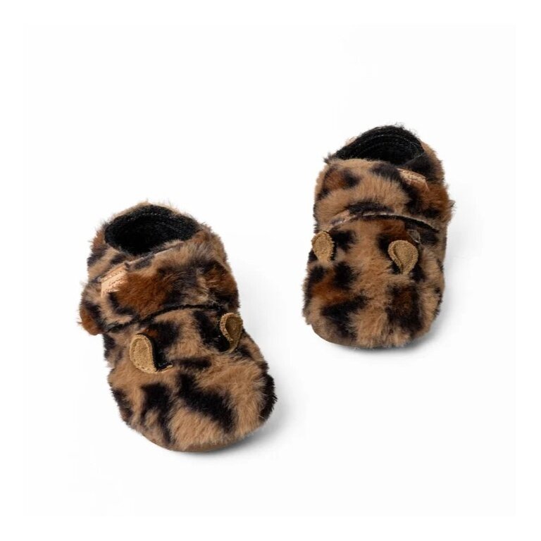 Living Kitzbühel Hausschuhe Lotte Leopard braun Kleinkinder Mädchen (23-26)