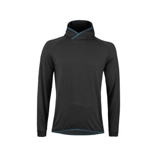 Löffler Kapuzenpullover Merino Transtex Hoody (wärmeisolierung, atmungsaktiv) schwarz Herren