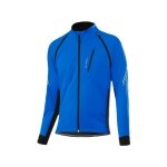 Löffler Fahrradjacke Bike Zip-Off San Remo AB Light (Softshell, winddicht, atmungsaktiv) blau Herren
