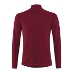 Löffler Langarmshirt Transtex Merino Midlayer (Half-Zip, wärmeisolierung) merlot Herren