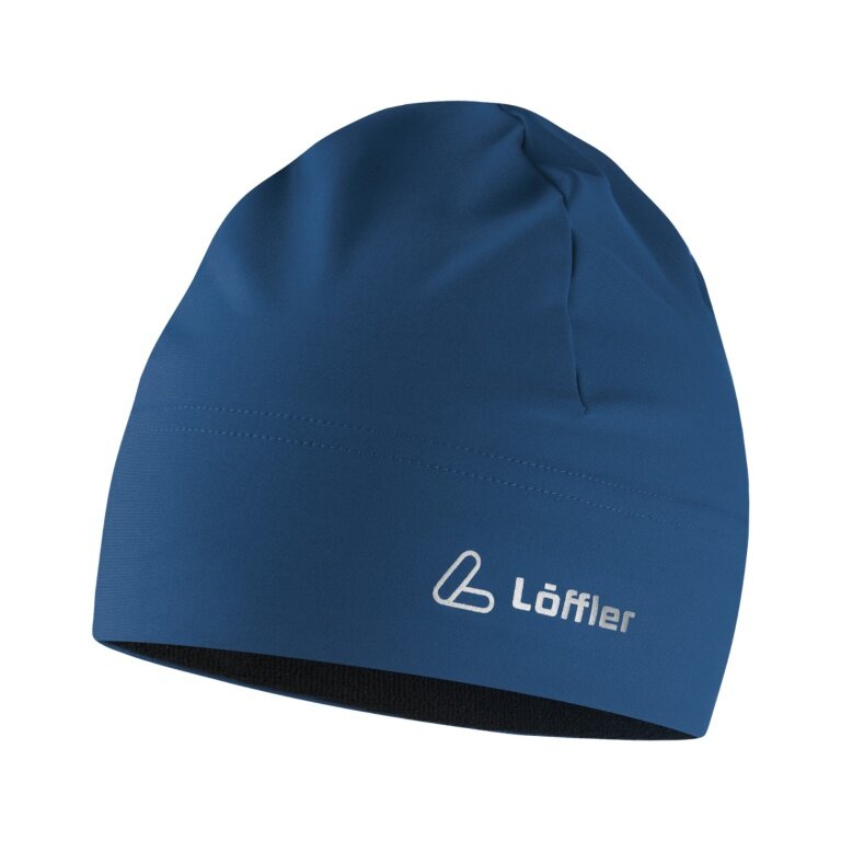 Löffler Mütze (Beanie) Mono - wärmeisolierung - navyblau