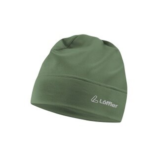 Löffler Mütze (Beanie) Tech-Stretch Fleece Hat - dunkelgrün