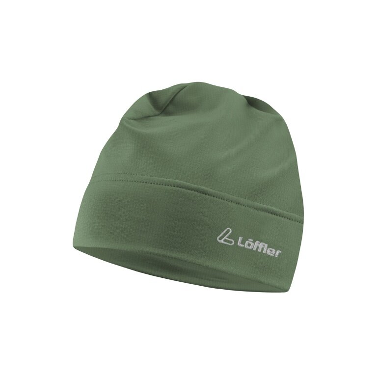 Löffler Mütze (Beanie) Tech-Stretch Fleece Hat - dunkelgrün