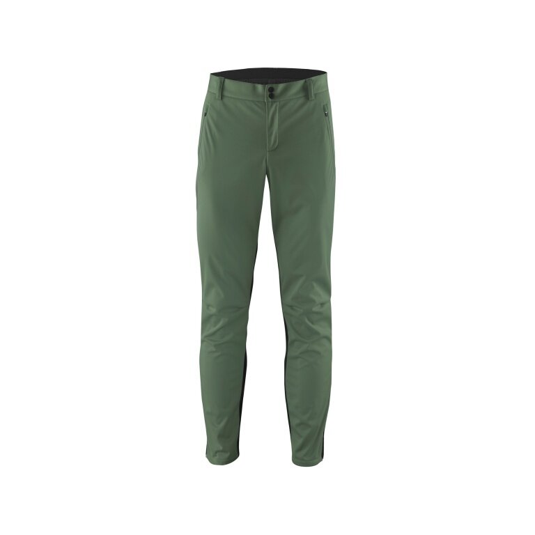 Löffler Softshell-Wanderhose Elegance AB Light (winddicht, elastisches Material) grün Herren