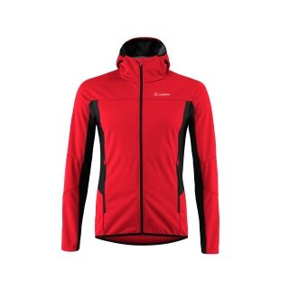 Löffler Softshelljacke Hooded North AB Light (winddicht, wärmeisolierend) rot Herren