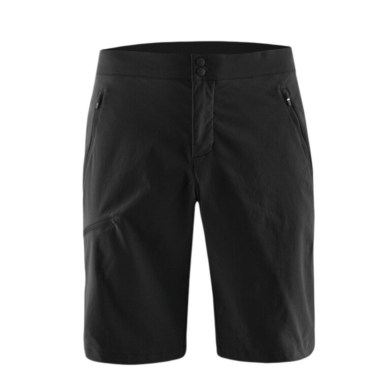 Löffler Trekking-Wanderhose CSL Shorts (leicht, elastisch, schnelltrocknend) kurz schwarz Herren