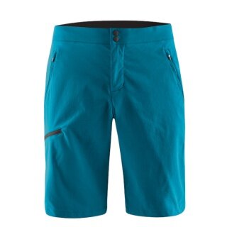 Löffler Trekking-Wanderhose CSL Shorts (leicht, elastisch, schnelltrocknend) kurz blau Herren
