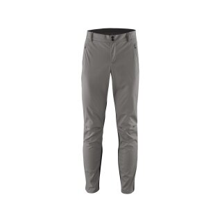 Löffler Softshell-Wanderhose Elegance AB Light (winddicht, elastisches Material) grau Herren